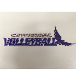 DECAL-CATHEDRAL VOLLEYBALL