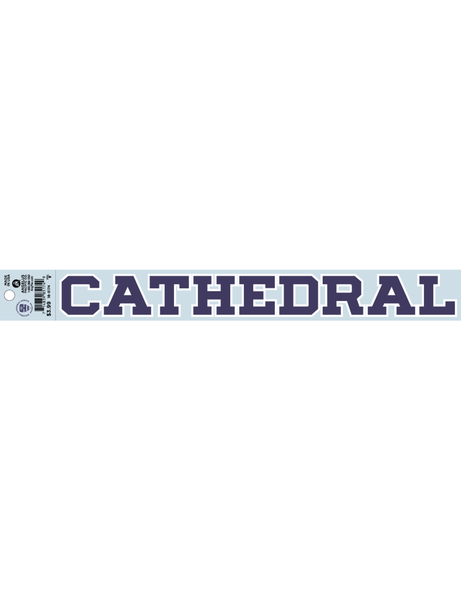 DECAL-CATHEDRAL PUR/WHT