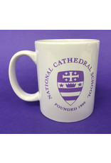 MUG-WHITE W/NCS SEAL IN PURPLE