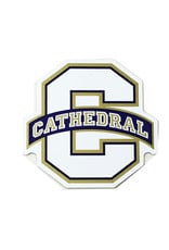 MAGNET-BIG C CATHEDRAL LOGO