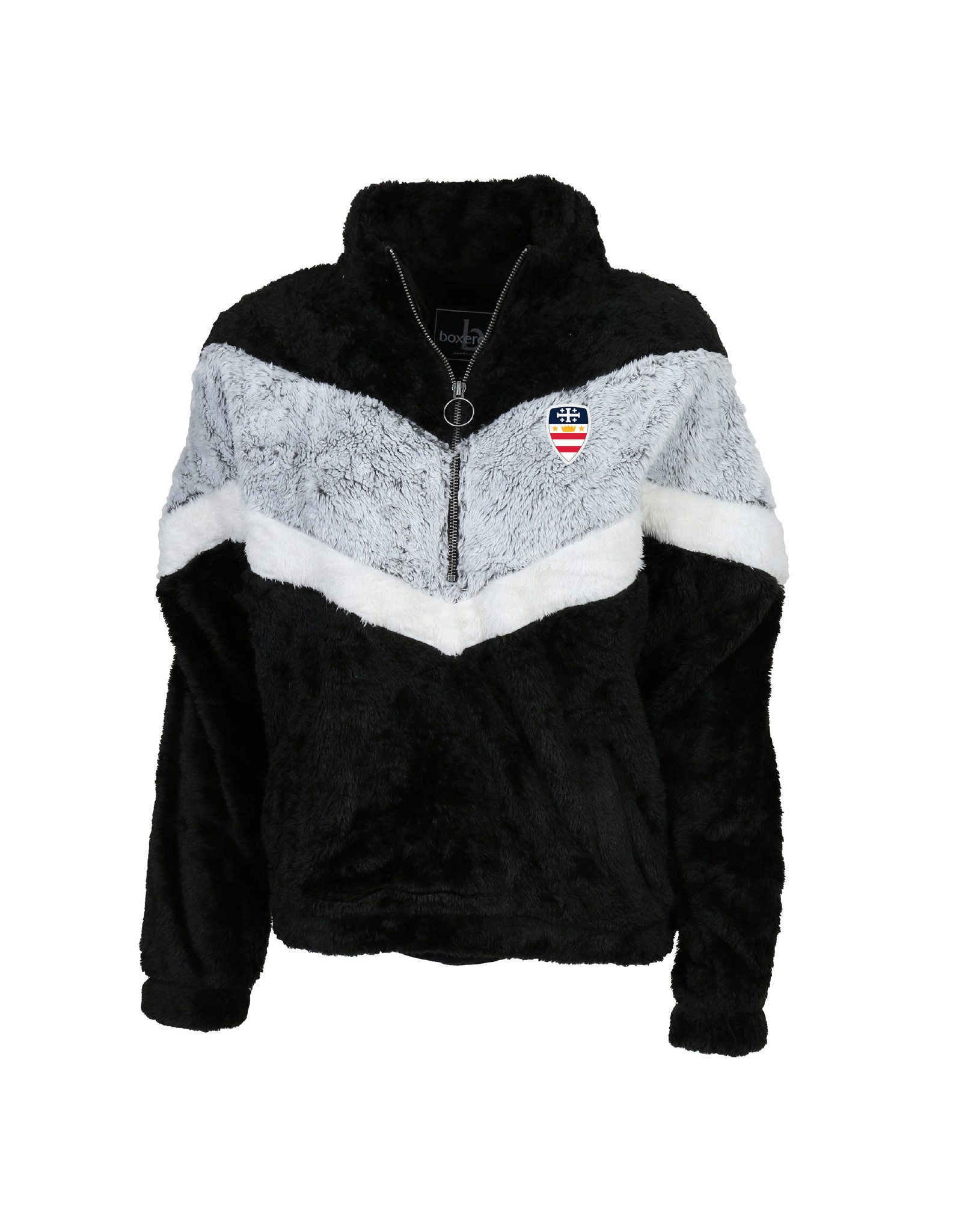 1/4 ZIP YOUTH CHEVRON