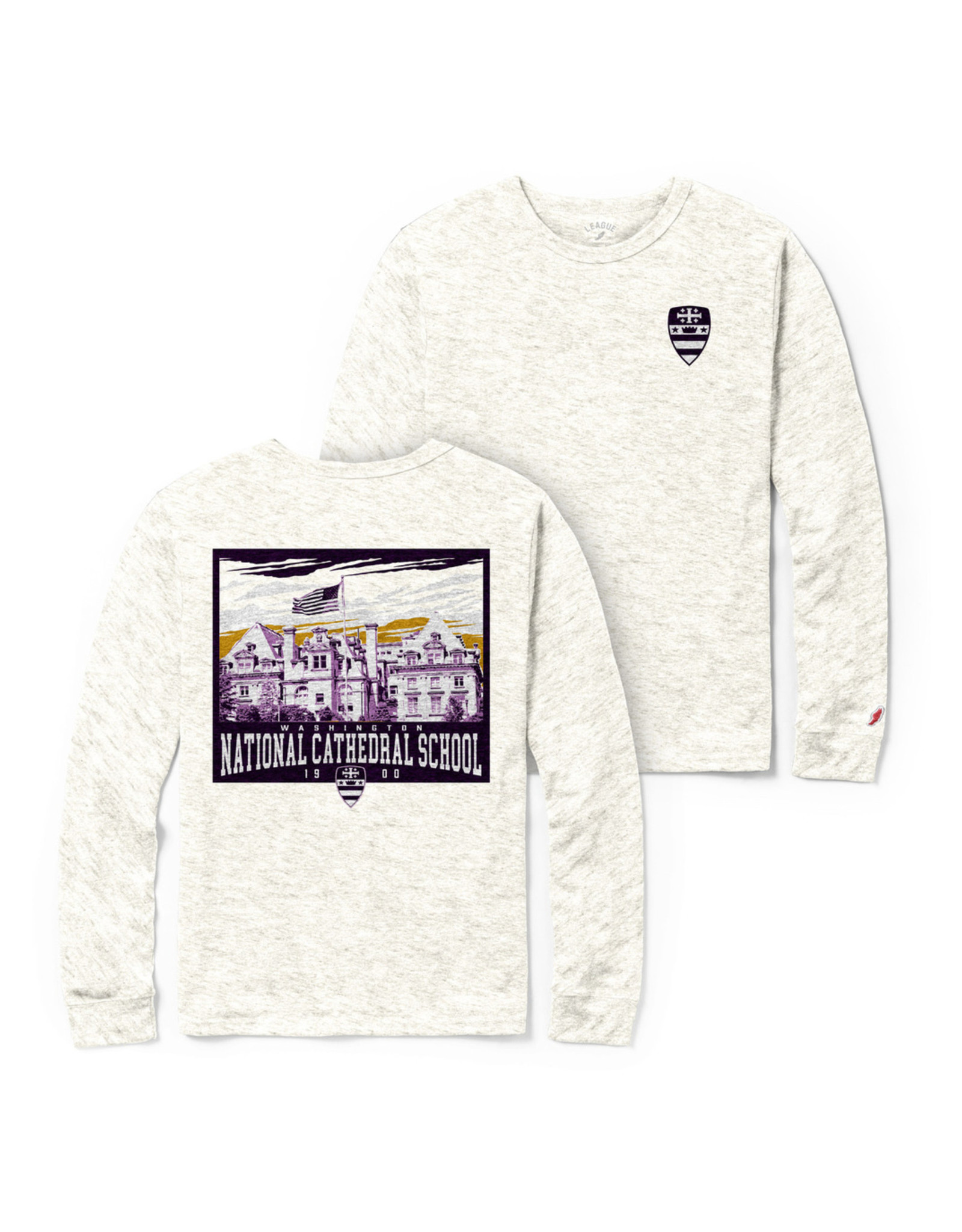 TSHIRT LONG SLEEVE HEARST HALL