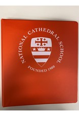 1" Binder with NCS Crest Orange