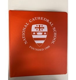 1" Binder with NCS Crest Orange