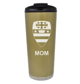 TRAVEL MUG GOLD - MOM