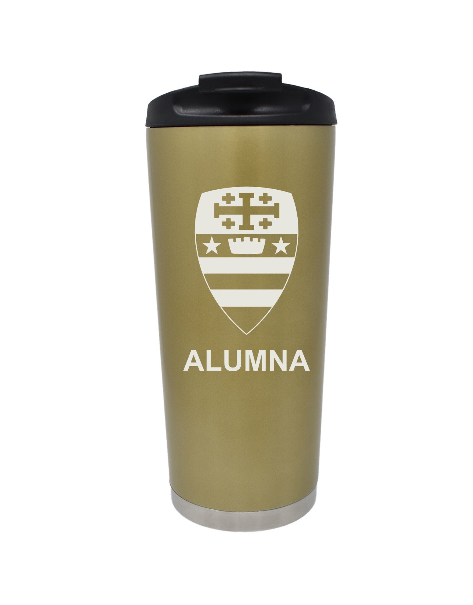 TRAVEL MUG GOLD- ALUMNA