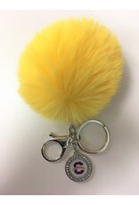 KEY TAG-PUFF GOLD CHARM