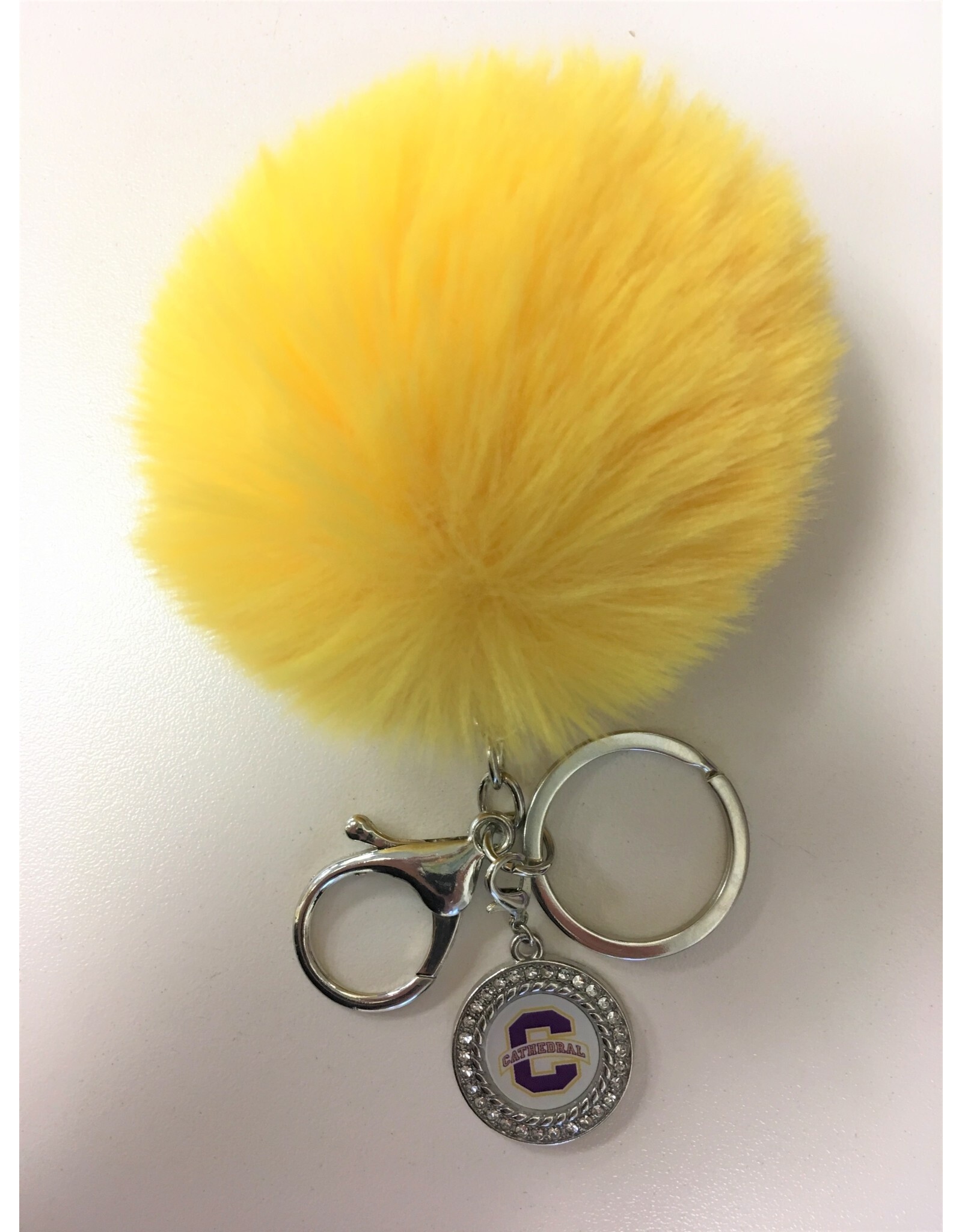 KEY TAG-PUFF GOLD CHARM