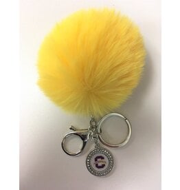 KEY TAG-PUFF GOLD CHARM