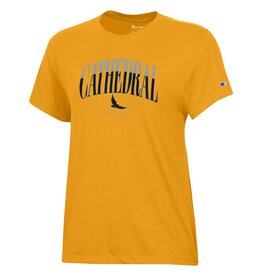 CHAMPION CATHEDRAL CORE TEE GOLD