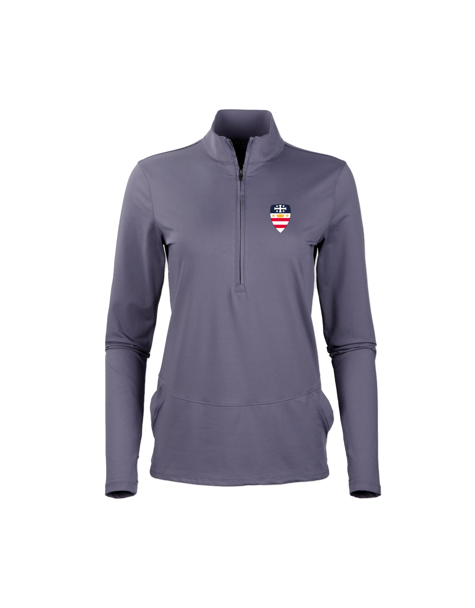 FLEX QTR ZIP WOMEN