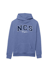 WOMENS ASYM HOOD BLUE