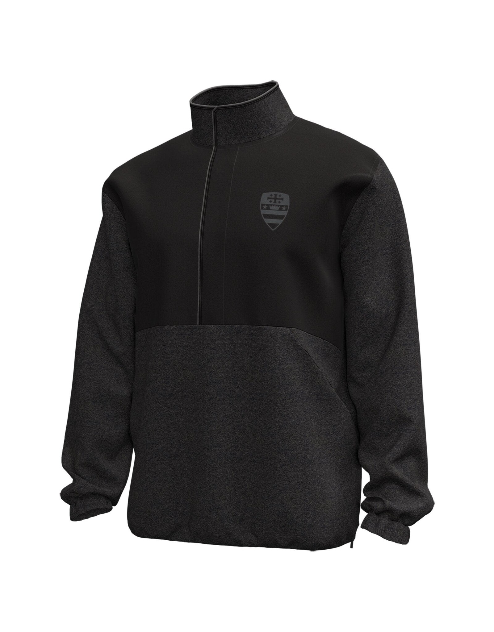 MENS CGI MICROFLEECE HALF SNAP