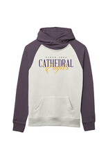L2B WOMENS ASYM HOOD WHITE/PURPLE