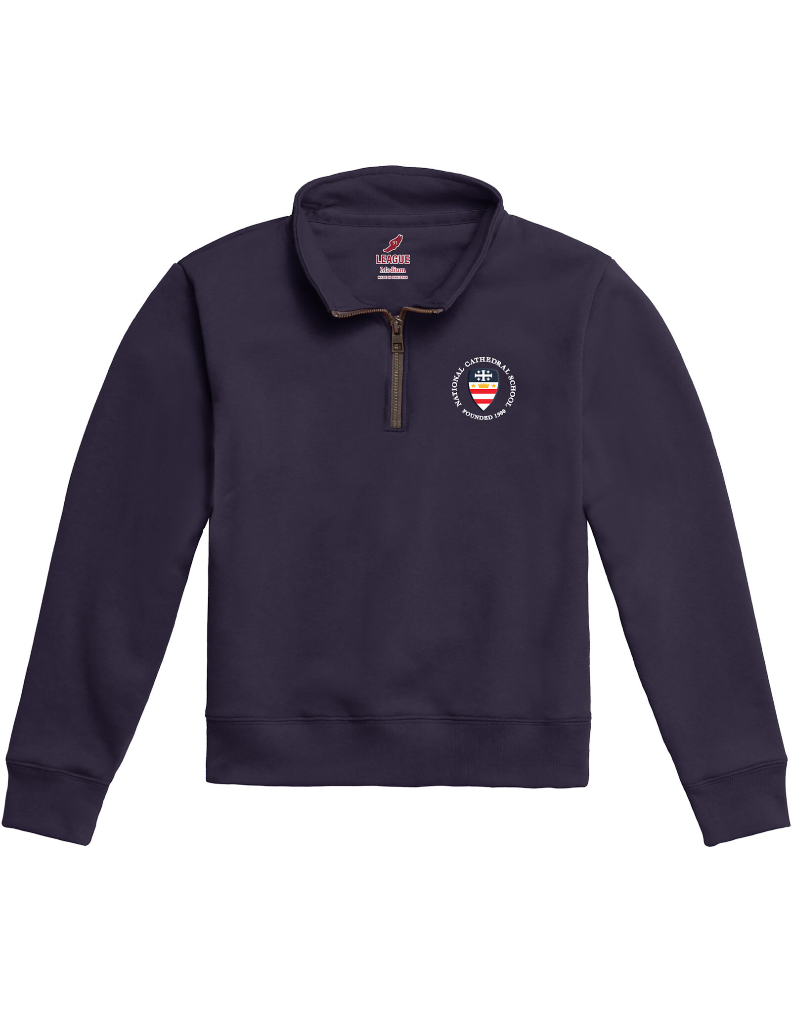 L2B YOUTH 1/4 ZIP - CLASSIC CREST W/ NCS