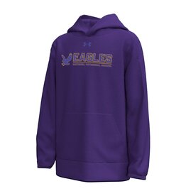 UA YOUTH ARMOUR FLEECE HOOD