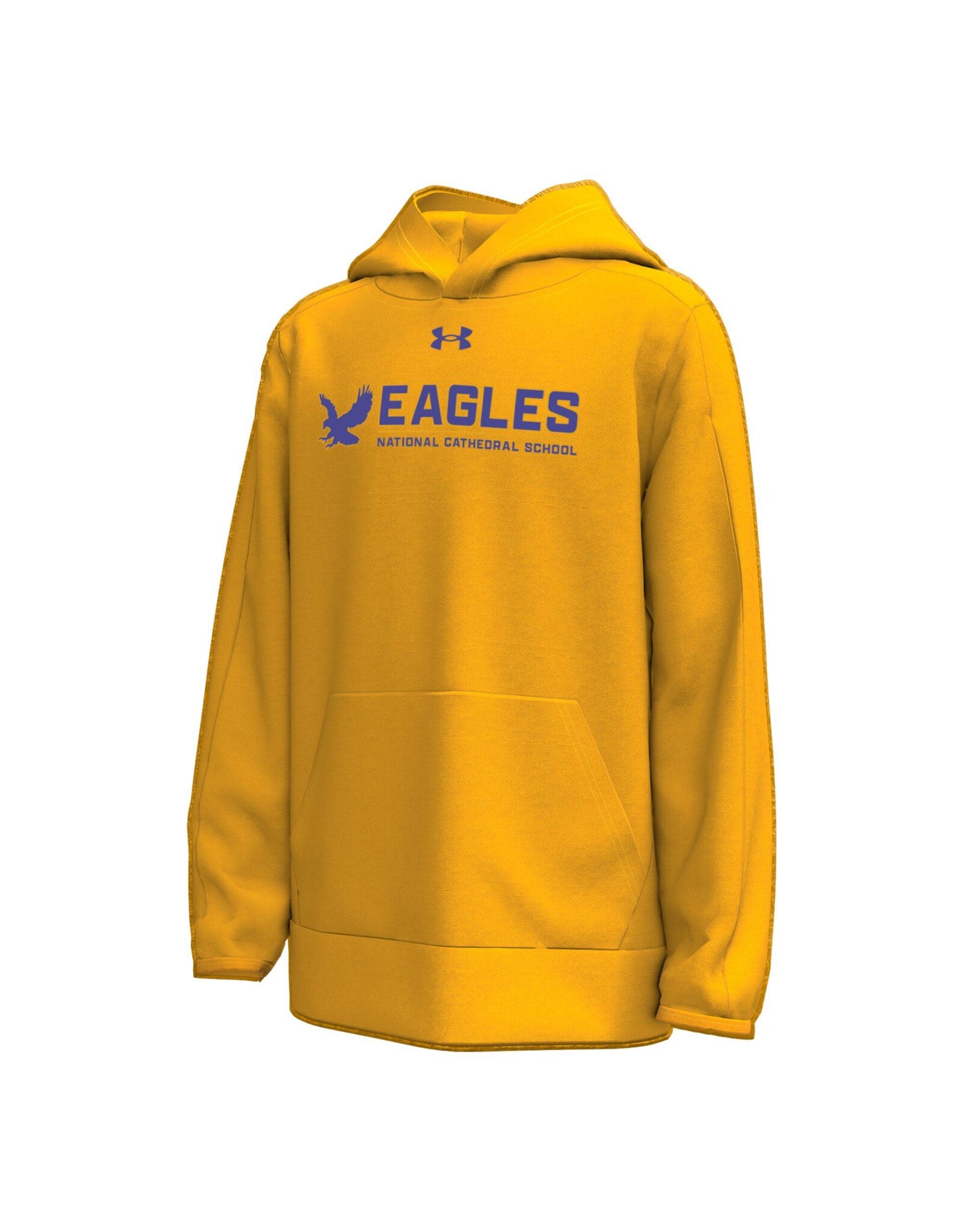 UA YOUTH ARMOUR FLEECE HOOD