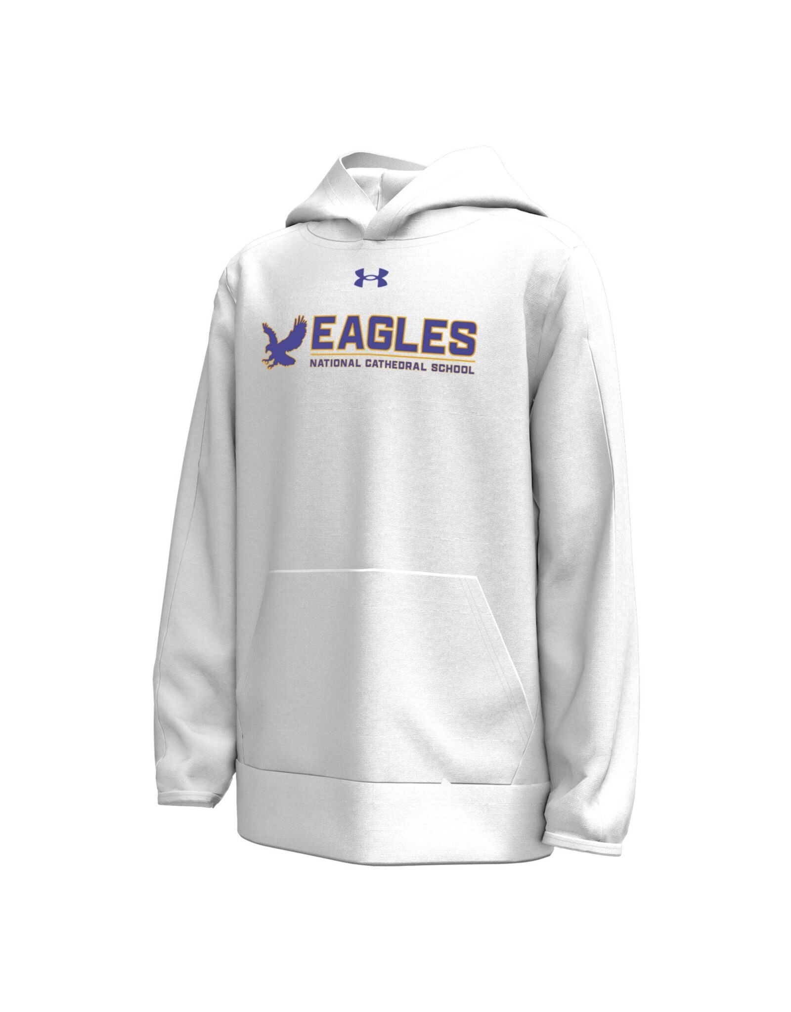 UA YOUTH ARMOUR FLEECE HOOD