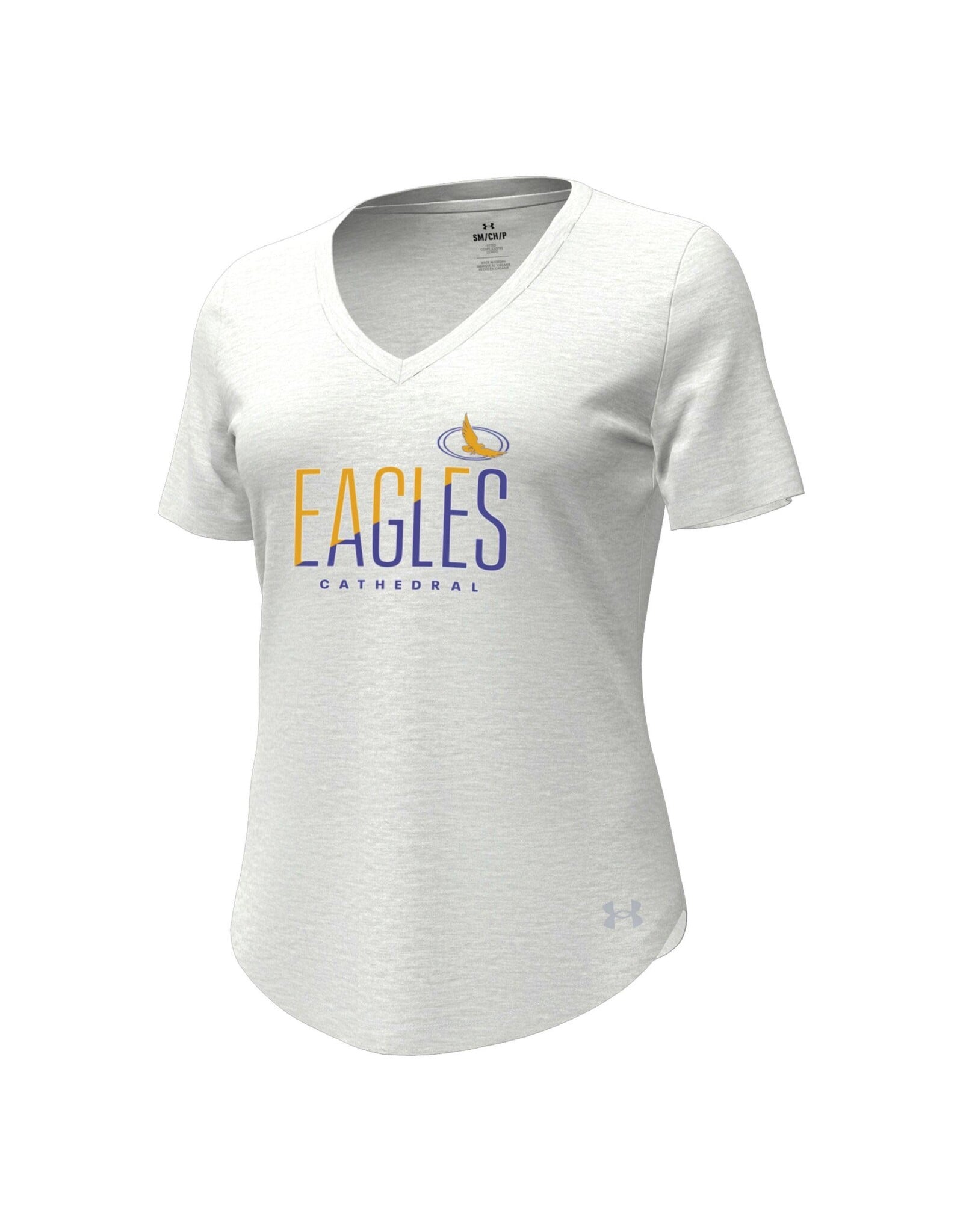 UA WOMEN'S BREEZY VNECK TEE