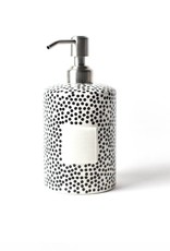 Happy Everything Black Small Dot Soap Pump