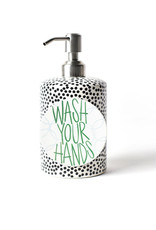 Happy Everything Black Small Dot Soap Pump