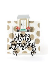 Happy Everything Neutral Dot Big Square Platter