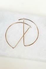 LDayDesigns Minimalist Half Circle Hoop