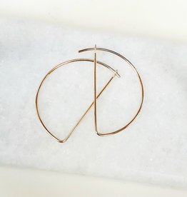 LDayDesigns Minimalist Half Circle Hoop