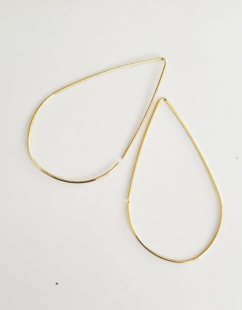 LDayDesigns Minimalist Teardrop- Gold