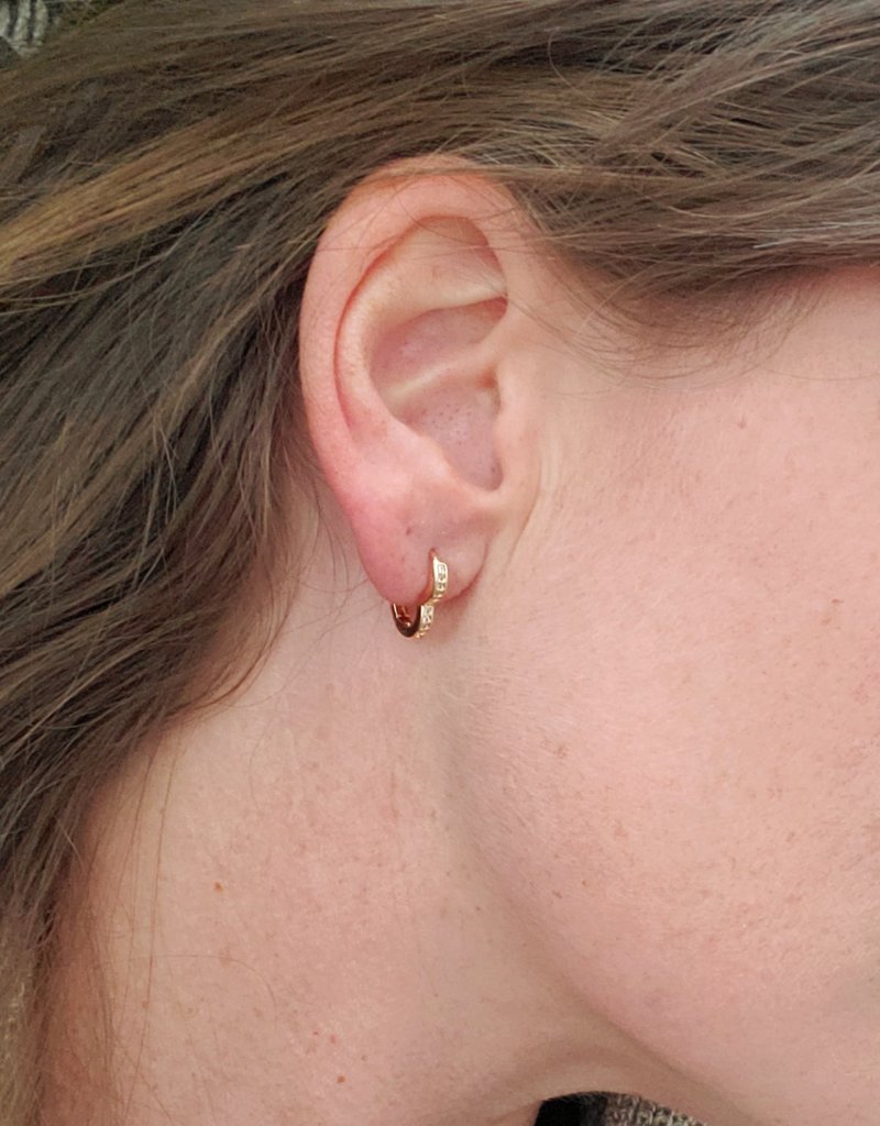 LDayDesigns Crystal Heart Ear Hugs