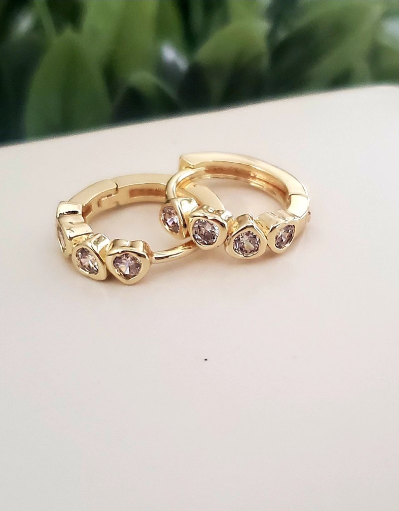 LDayDesigns Diamond Ear Hoop Hug