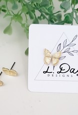 LDayDesigns Butterfly Wings Stud Earrings