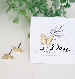 LDayDesigns Butterfly Wings Stud Earrings