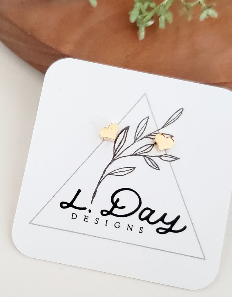LDayDesigns Heart Stud
