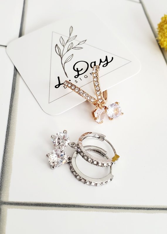 LDayDesigns Diamond Dangle