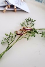 LDayDesigns Sapphire Crystal Hoop