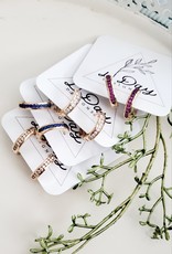 LDayDesigns Sapphire Crystal Hoop