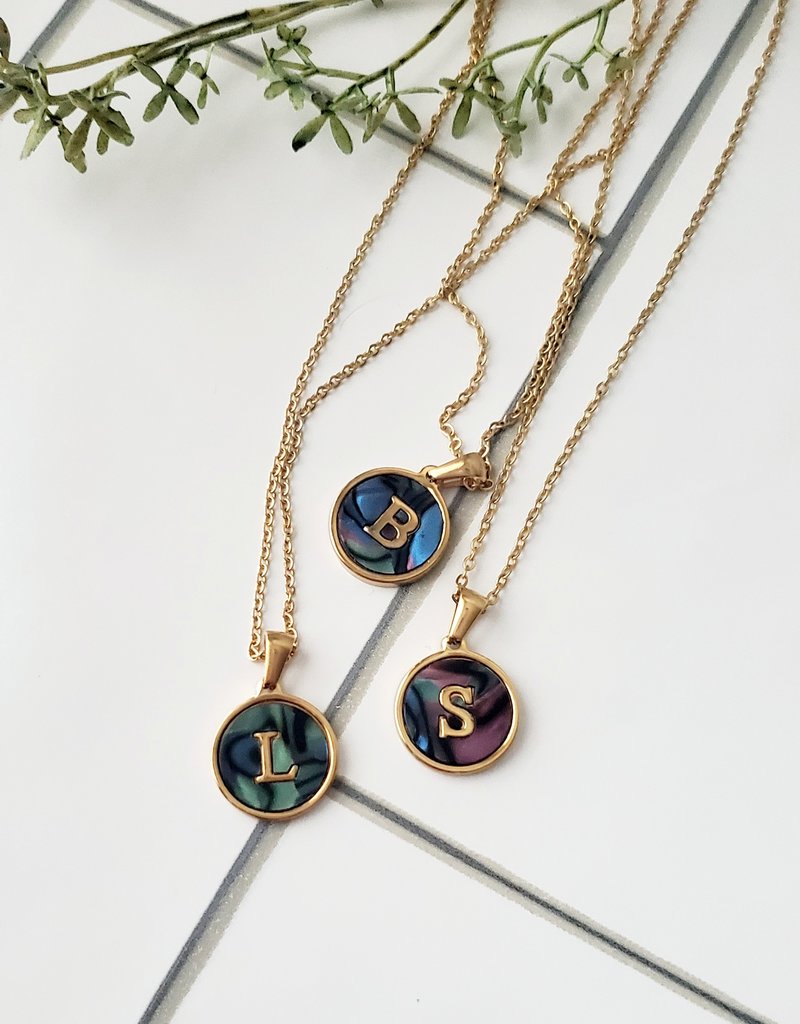 LDayDesigns Abalone Shell- Stainless Steel