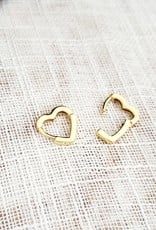 LDayDesigns Heart Latch Earrings