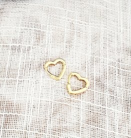 LDayDesigns Heart Latch Earrings