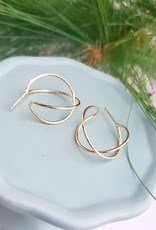 LDayDesigns Criss Cross Hoop