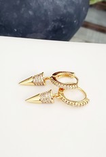 LDayDesigns Crystal Point Ear Hug