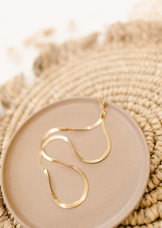 LDayDesigns Herringbone Snake -Stainless