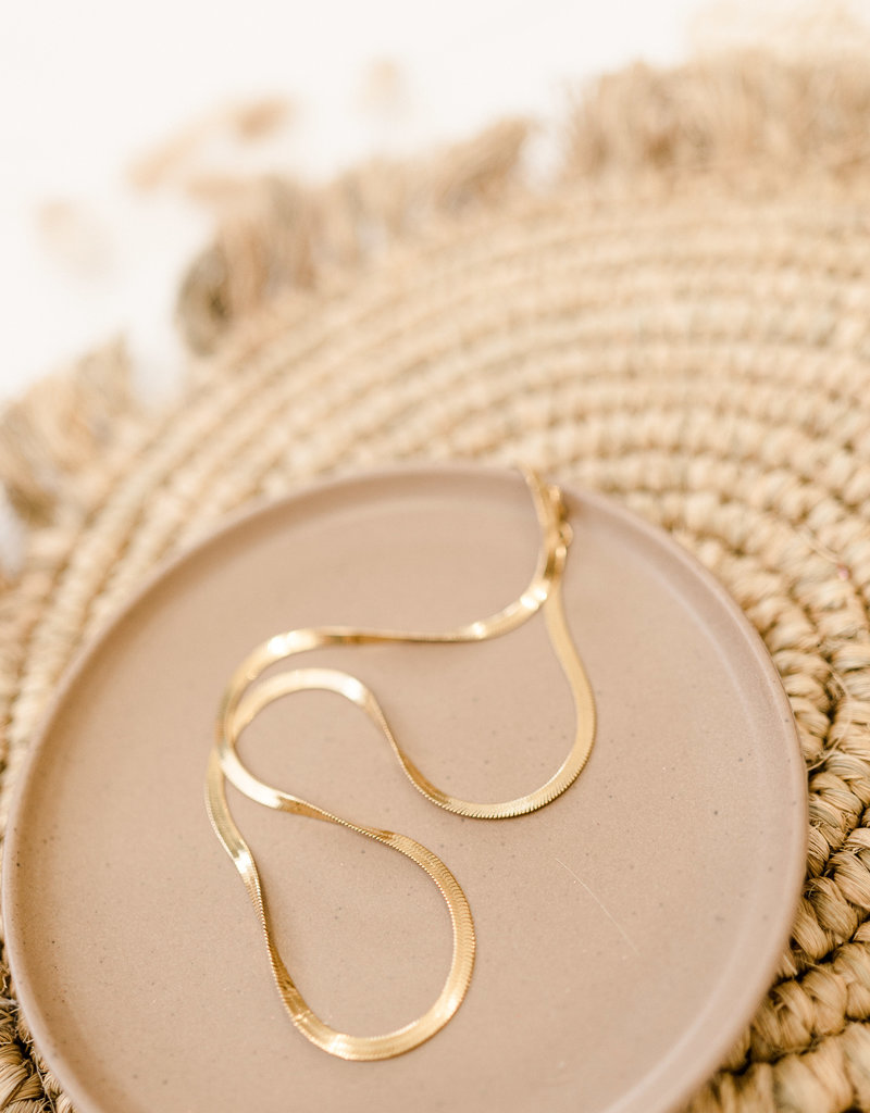 LDayDesigns Herringbone Snake -Stainless