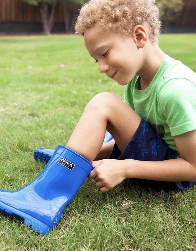 Roma Abel Blue Rain Boots (Kids)