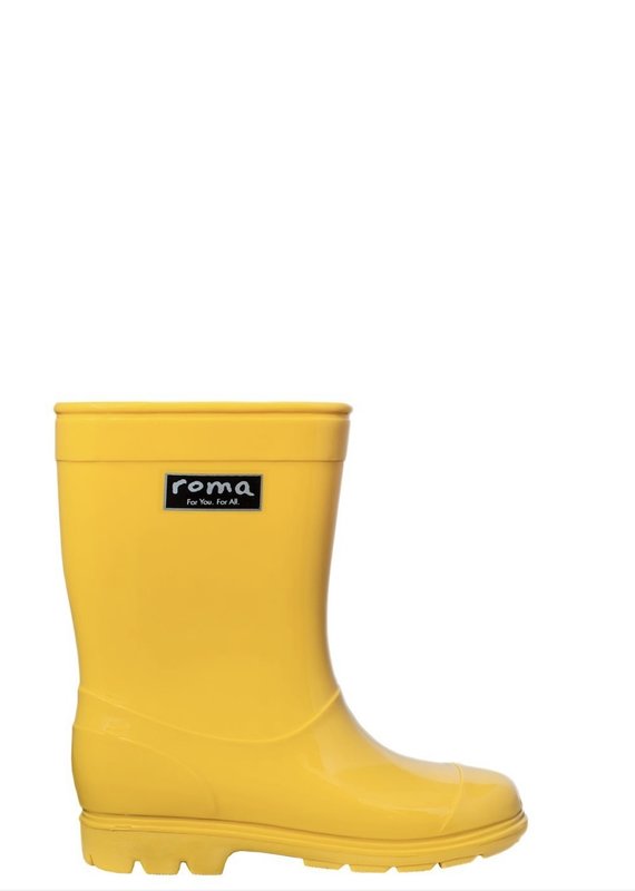 Roma Abel Yellow Rain Boots (Kids)