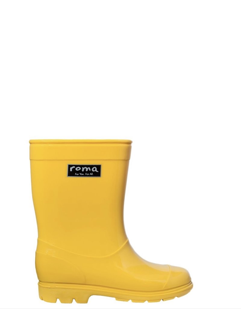 Roma Abel Yellow Rain Boots (Kids)