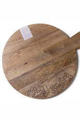 Happy Everything Big Wood Serving Board
