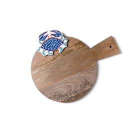 Happy Everything Mini Wood Serving Board