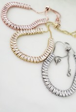 LDayDesigns Baguette Tennis Bracelet